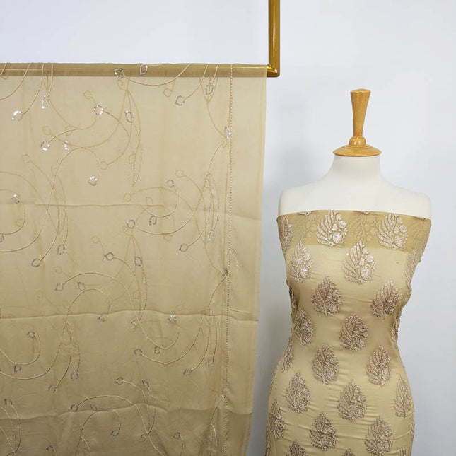 Fancy Embroidered Chiffon 2PC Unstitched