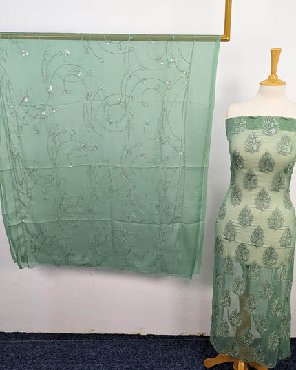 Fancy Embroidered Chiffon 2PC Unstitched