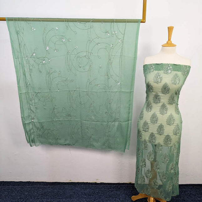 Fancy Embroidered Chiffon 2PC Unstitched