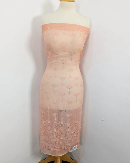 Embroidered Chiffon With Chikankari Cut Work 2PC Unstitched