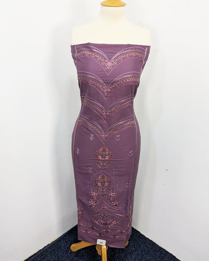 Fancy Embroidered Digital Lawn Unstitched