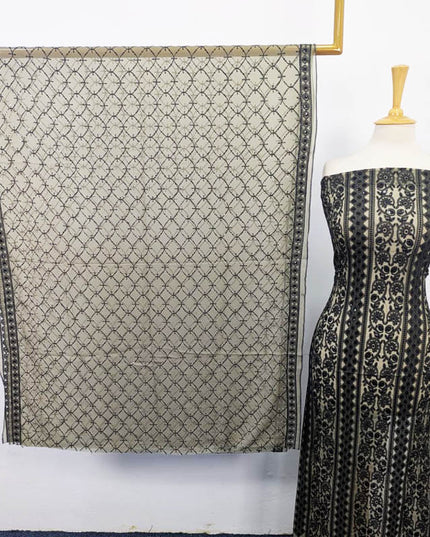 Crinkle Chiffon with Full Jaal Sitara Work 2PC Unstitched