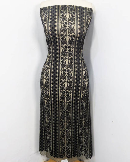 Crinkle Chiffon with Full Jaal Sitara Work 2PC Unstitched