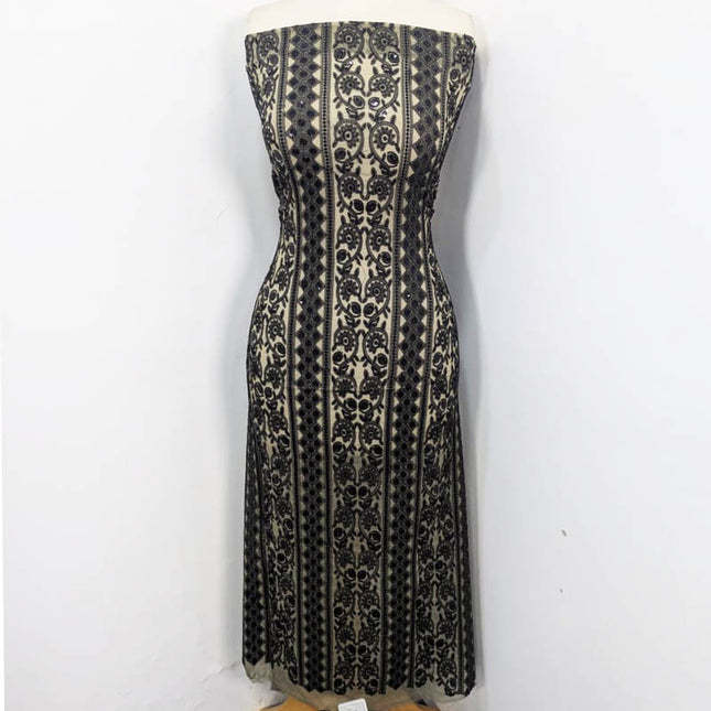 Crinkle Chiffon with Full Jaal Sitara Work 2PC Unstitched