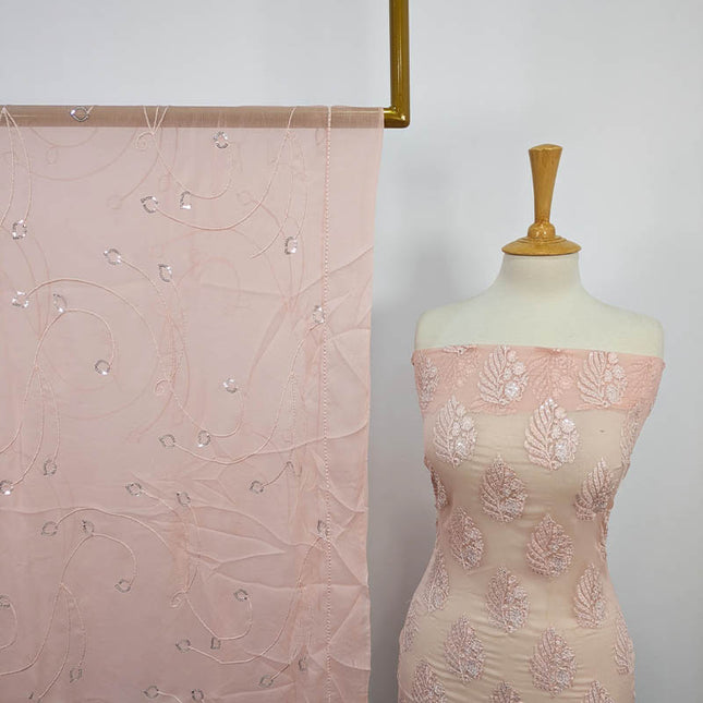 Fancy Embroidered Chiffon 2PC Unstitched