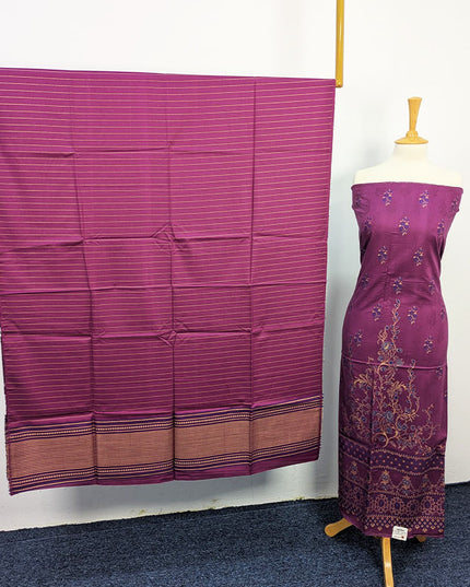 Fancy Banarasi Lawn 3pc Unstitched