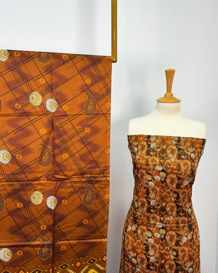 Fancy Digital Printed Lawn All Over 3piece Unstitched