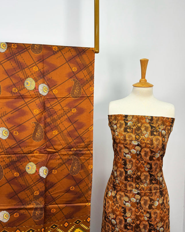 Fancy Digital Printed Lawn All Over 3piece Unstitched