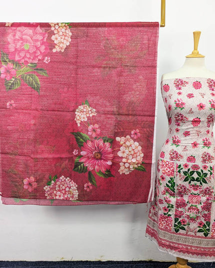 Digital Printed Lawn 3Pc Unstitched