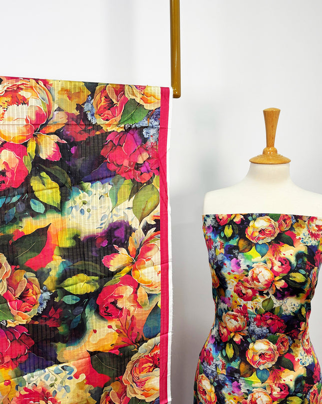 Fancy Digital Printed Lawn All Over 3piece Unstitched