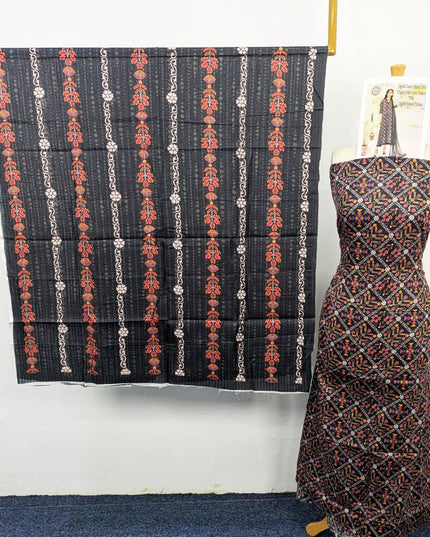 Fancy Digital Printed Lawn 3Pc Unstitched