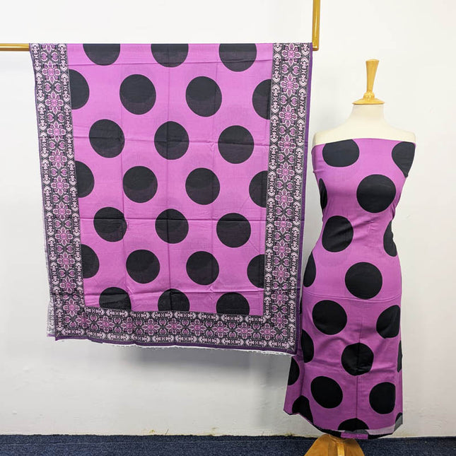 Lawn with Digital Printed Work 3Pc Unstitched