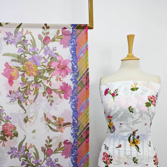 Fancy Digital Printed Lawn 3Pc Unstitched