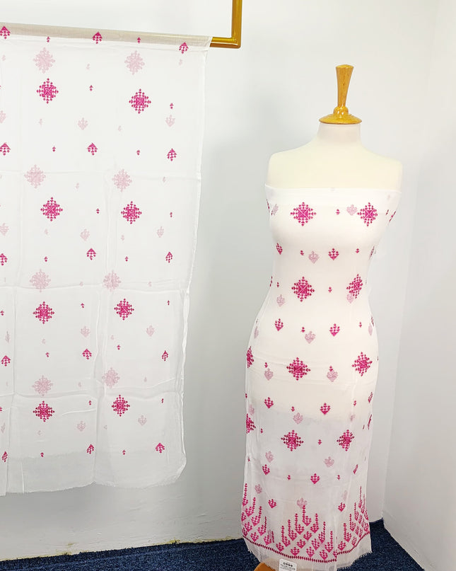 Handmade China Crinkle Banarsi Work