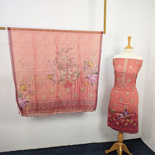 Load image into Gallery viewer, Fancy Embroidered + Digital Printed Lawn With Chiffon Dupatta
