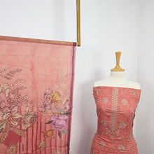Load image into Gallery viewer, Fancy Embroidered + Digital Printed Lawn With Chiffon Dupatta
