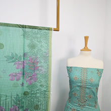 Load image into Gallery viewer, Fancy Embroidered + Digital Printed Lawn With Chiffon Dupatta

