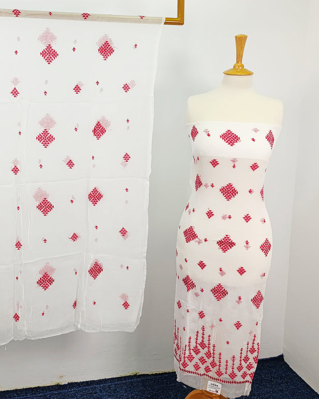 Handmade China Crinkle Banarsi Work