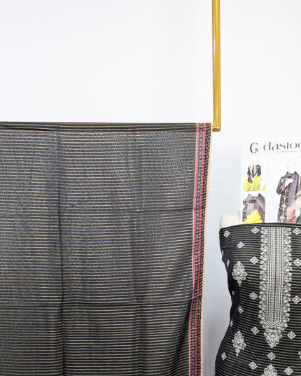 Embroidered Doria Lawn with Printed Dupatta 3PC Unstitched