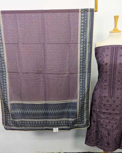 Embroidered Doria Lawn with Printed Dupatta 3PC Unstitched