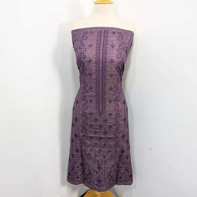 Embroidered Doria Lawn with Printed Dupatta 3PC Unstitched