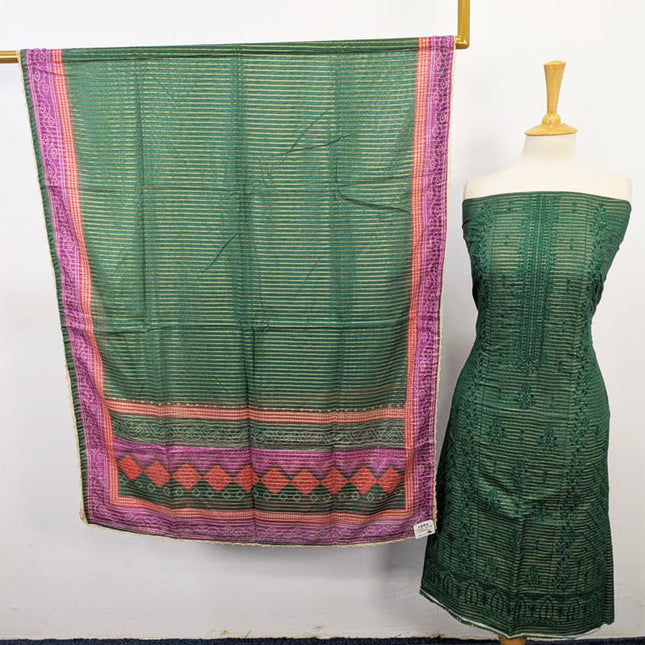 Embroidered Doria Lawn with Printed Dupatta 3PC Unstitched