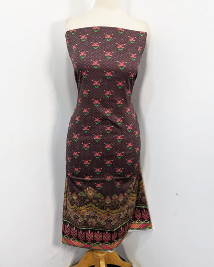 Digital Printed Lawn with Chiffon Dupatta 3PC Unstitched