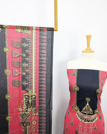 Fancy Digital Printed Lawn