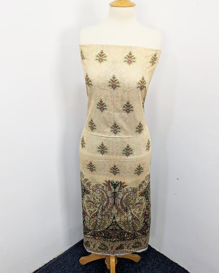 Fancy Digital Printed Lawn With Chiffon Dupatta