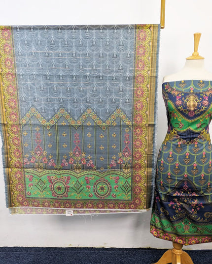 Digital Printed Lawn 3Pc Unstitched