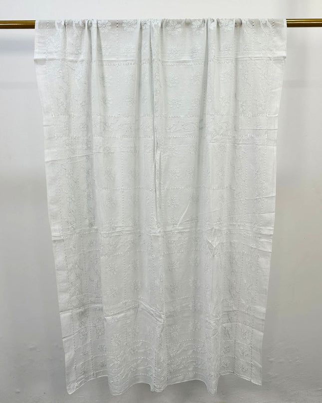 Lawn Dupatta with Shadow + Tarkashi Work