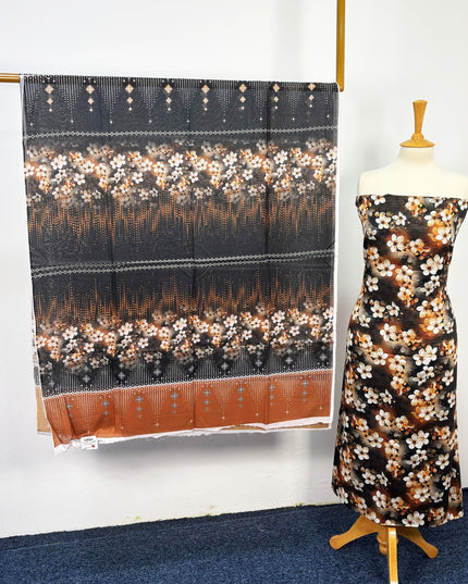 Fancy Digital Printed Lawn All Over 3piece Unstitched