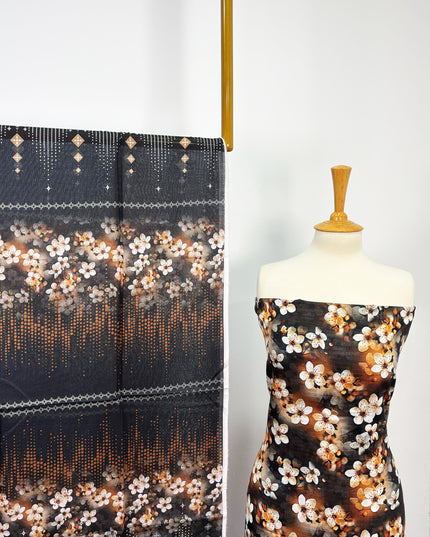Fancy Digital Printed Lawn All Over 3piece Unstitched