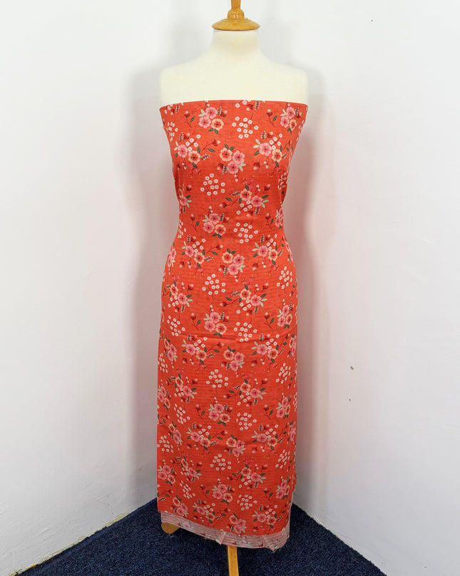 Fancy Digital Printed Lawn All Over 3piece Unstitched