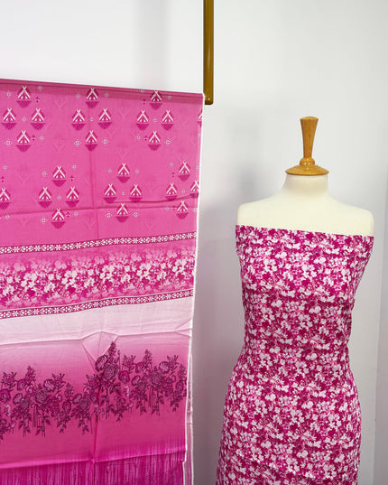 Fancy Digital Printed Lawn All Over 3piece Unstitched
