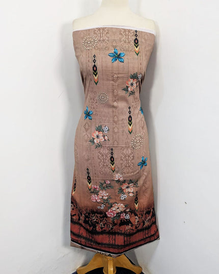 Lawn with Digital Printed Work 3Pc Unstitched