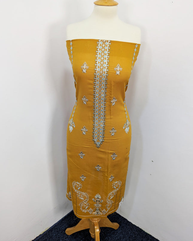 Fancy Embroidered Lawn With Chiffon Dupatta