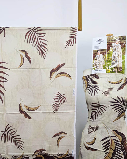 Fancy Digital Printed Lawn 3Pc Unstitched