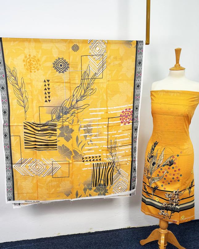 Fancy Digital Printed Lawn
