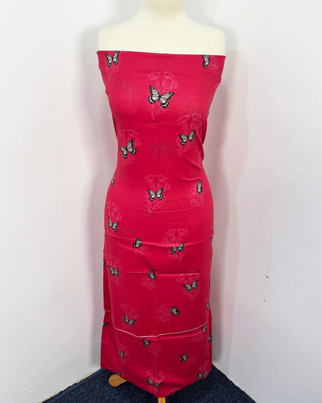 Fancy Digital Printed Lawn All Over 3piece Unstitched