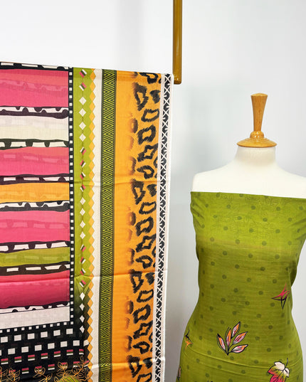 Fancy Digital Printed Lawn All Over 3piece Unstitched