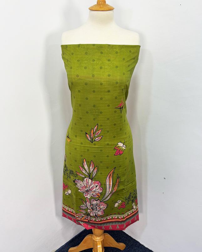 Fancy Digital Printed Lawn All Over 3piece Unstitched