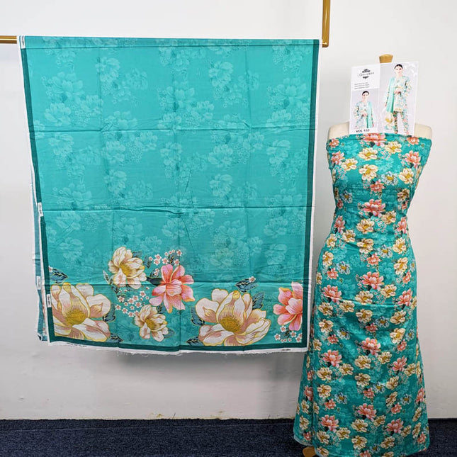 Fancy Digital Printed Lawn 3Pc Unstitched