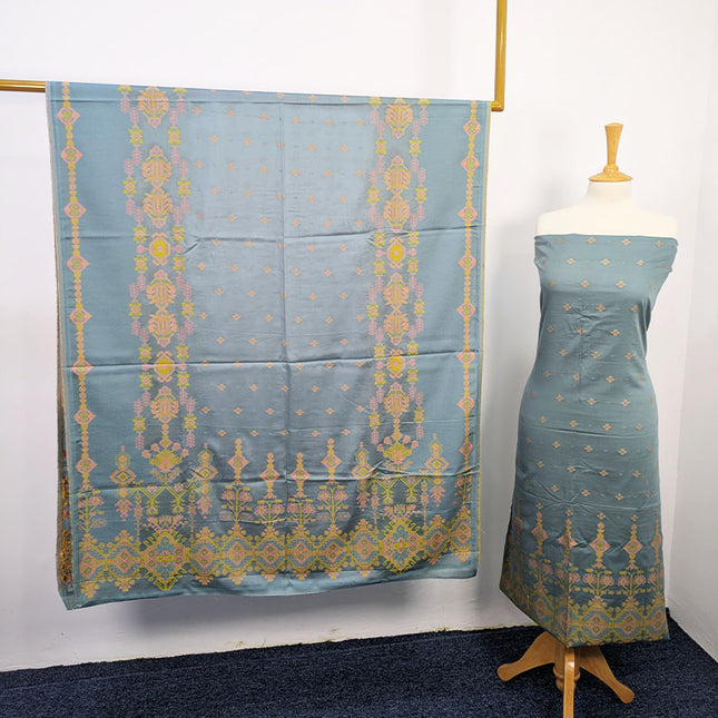 Fancy Banarasi Lawn 3pc Unstitched