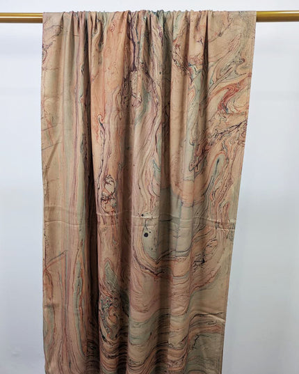 Fancy Tie & Dye Wool Shawl ( Ready To Wear )