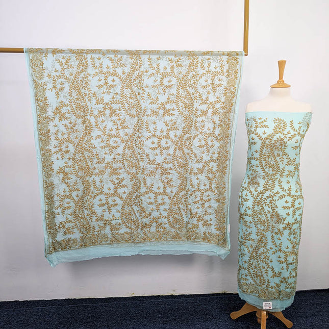 Handmade Pure China Crinkle 2pc Unstitched