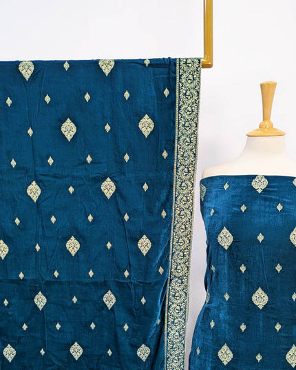 Embroidered Velvet 3PC Unstitched
