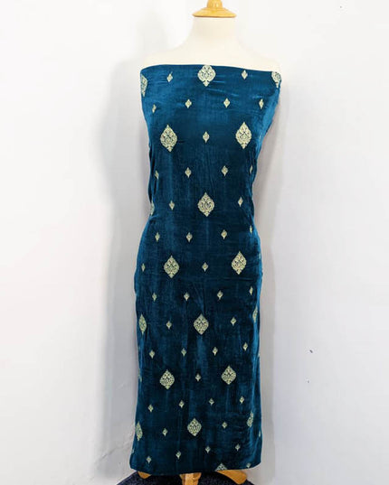 Embroidered Velvet 3PC Unstitched