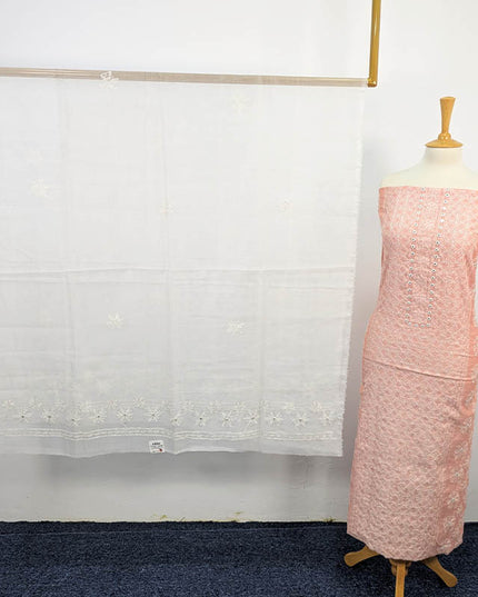 Paper Cotton Shadow Work 2PC Suit – Apka Libas