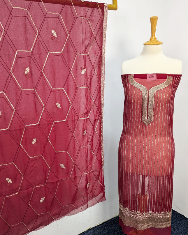 Fancy Embroidered Chiffon